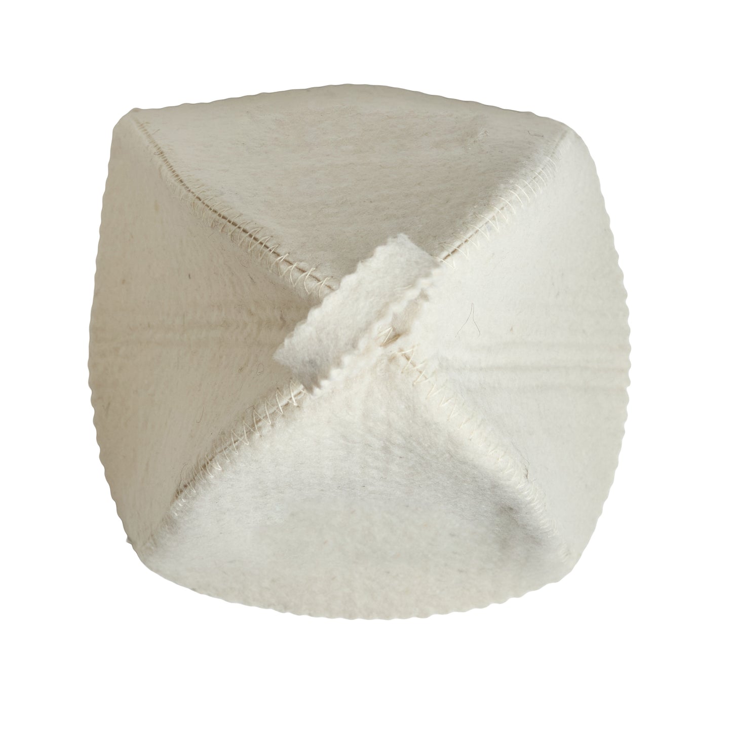 White Sauna Hat Bell Shape