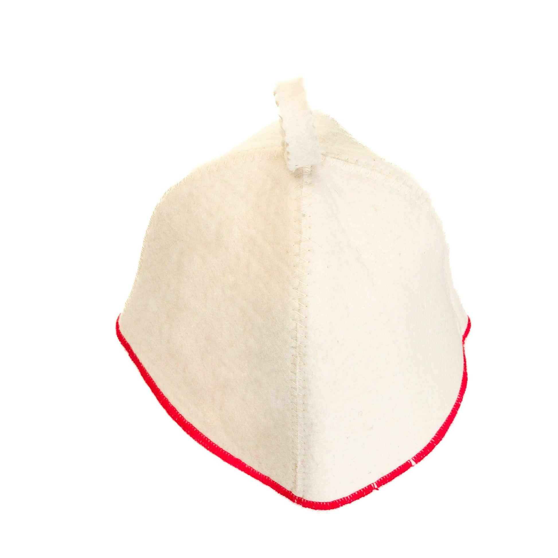 up view angle of sauna hat